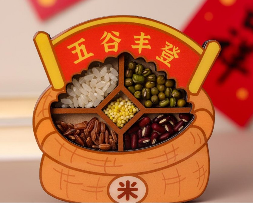 冰箱貼-五谷豐登