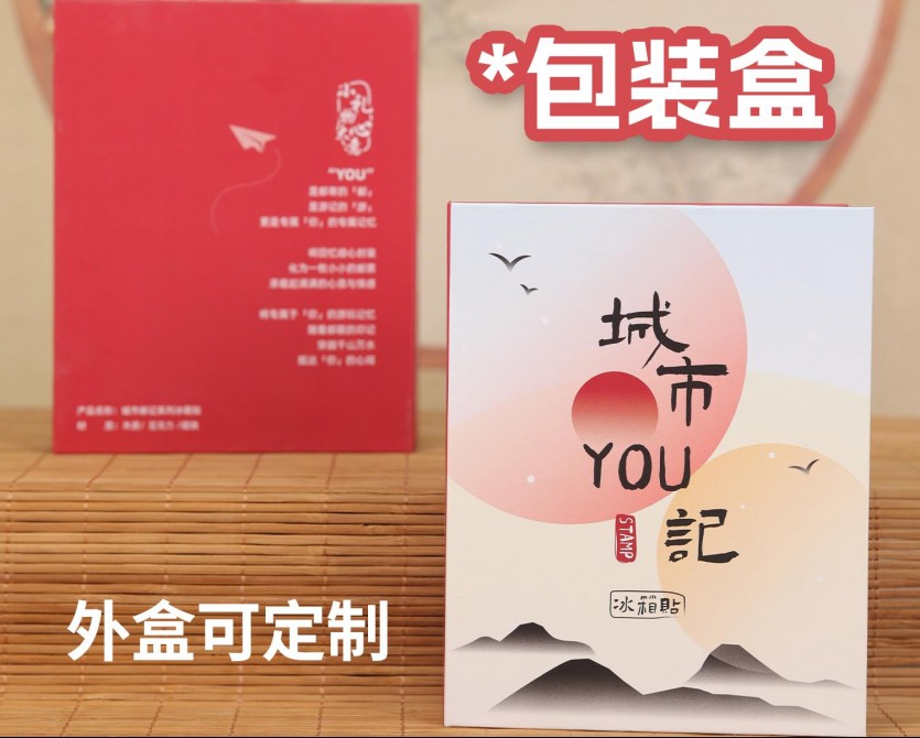 冰箱貼 城市郵記